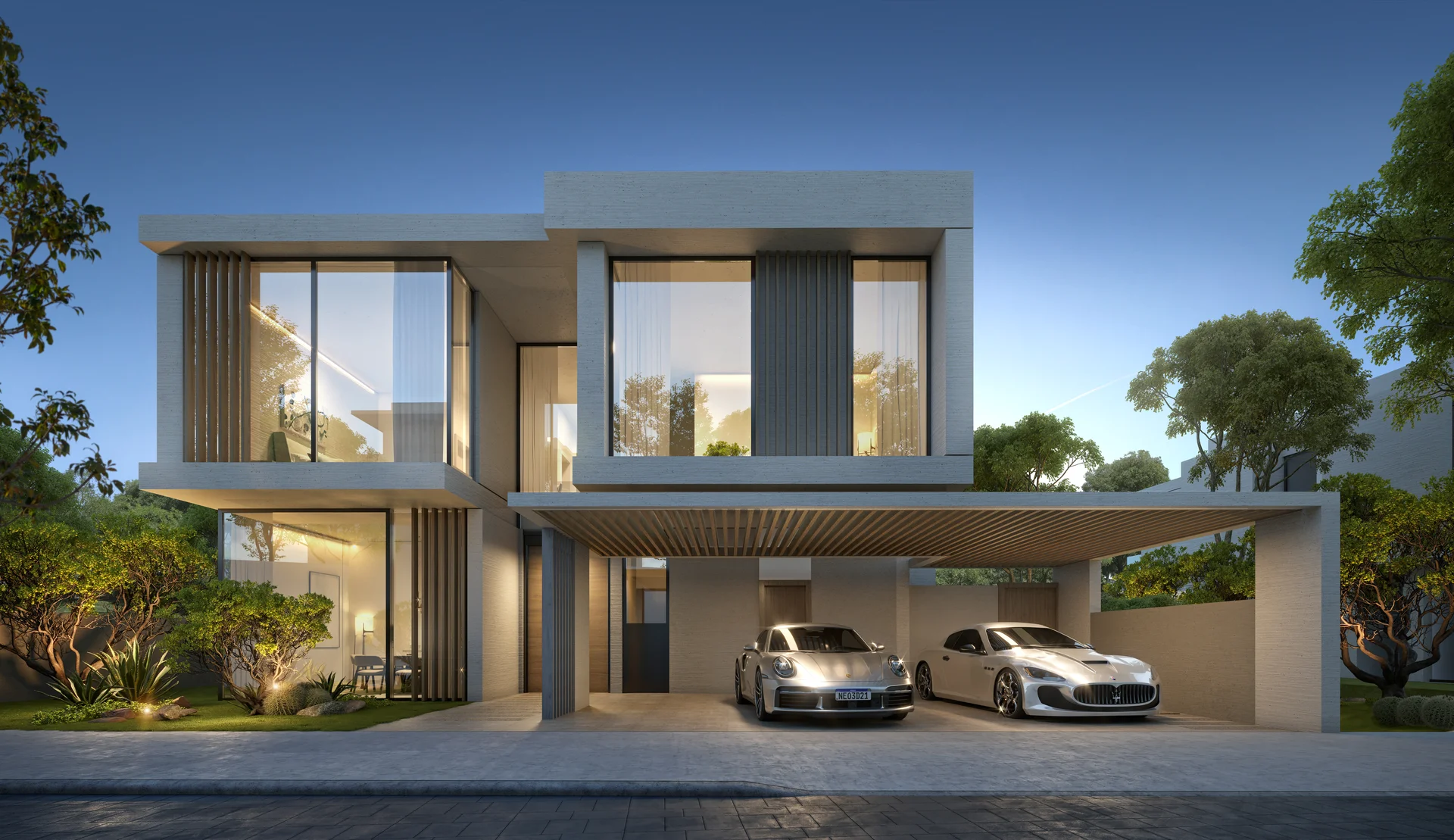 Fairway Villas Oceana exterior luxury villa AIDA City Oman